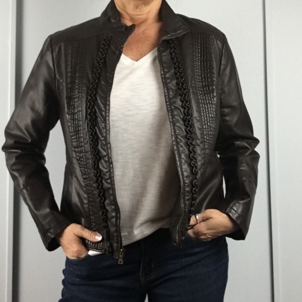 Big Chill faux leather jacket